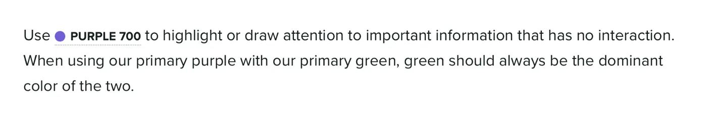 This Token Tag is for the 700 shade of our purple color palette.